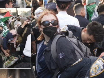 Anti-Israel mob comes down on Brooklyn College in NYC as agitators brawl with cops, get tased
