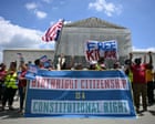 United States supreme court live: justices appear divided on federal court powers in due citizenship case